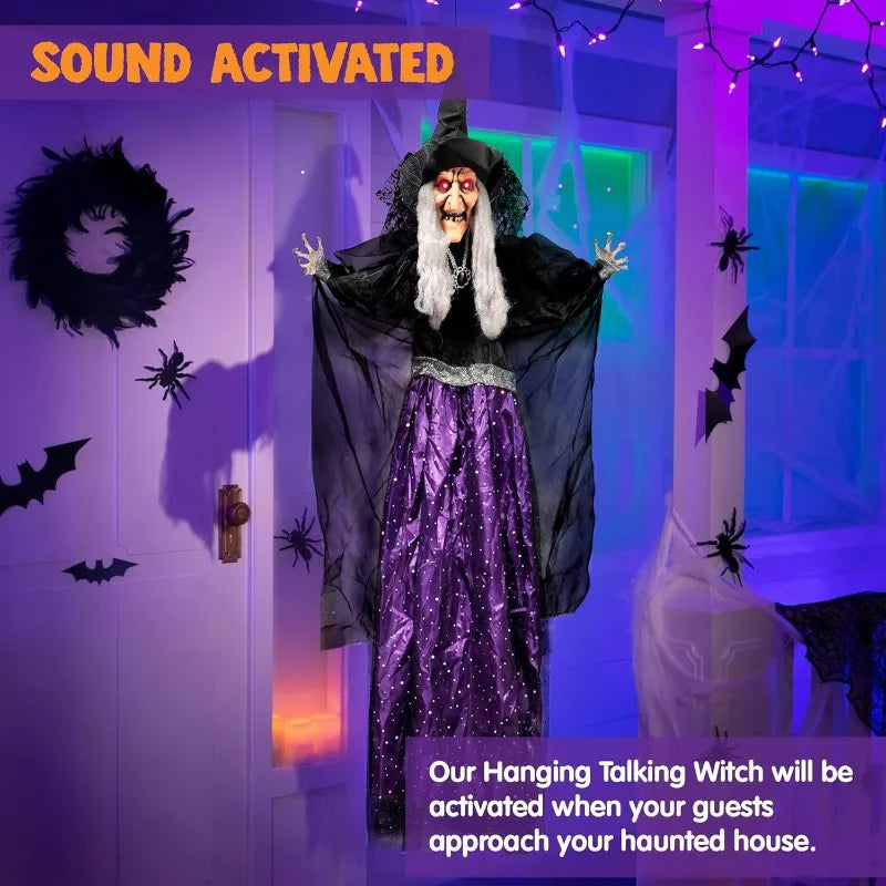 Halloween Witch Animatronic !