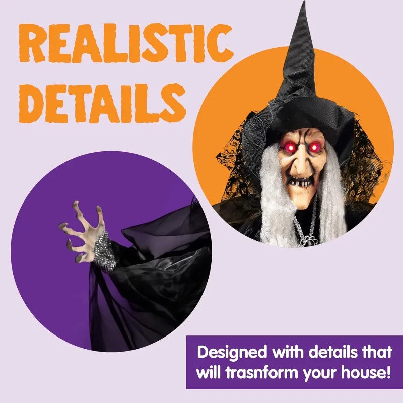 Halloween Witch Animatronic !
